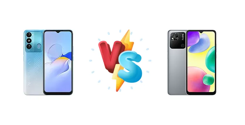 itel P38 vs Xiaomi Redmi 10A