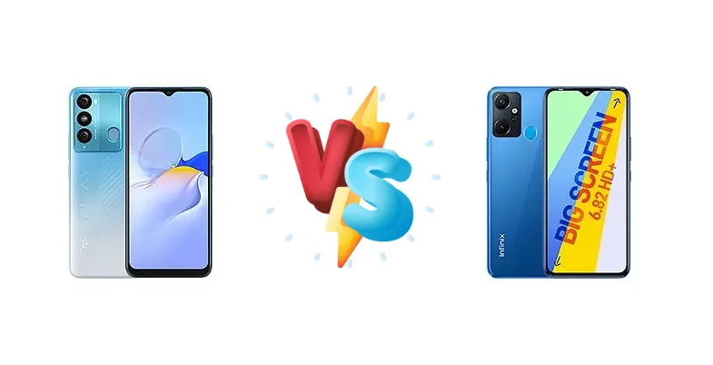 itel P38 vs Infinix Smart 6 Plus (India)