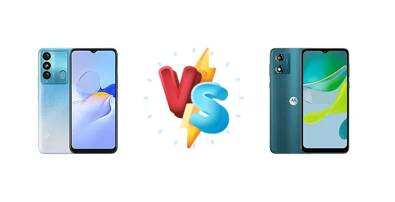 itel P38 vs Motorola Moto E13