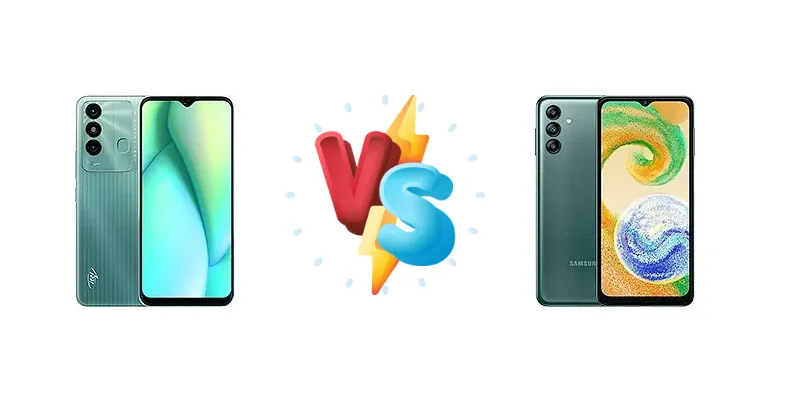 itel P38 Pro vs Samsung Galaxy A04s
