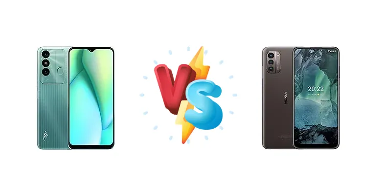 itel P38 Pro vs Nokia G21