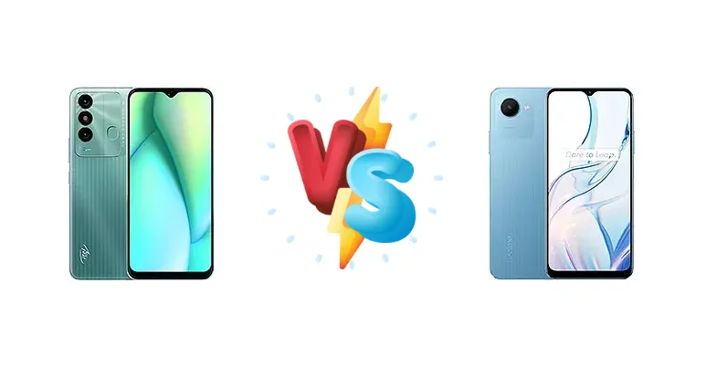 itel P38 Pro vs Realme C30s