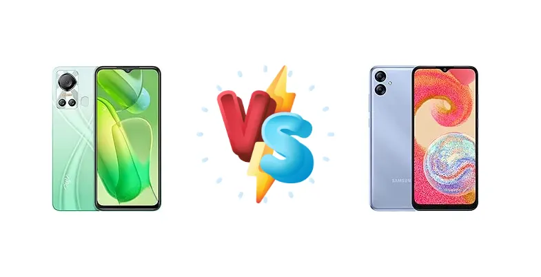 itel S18 vs Samsung Galaxy A04e