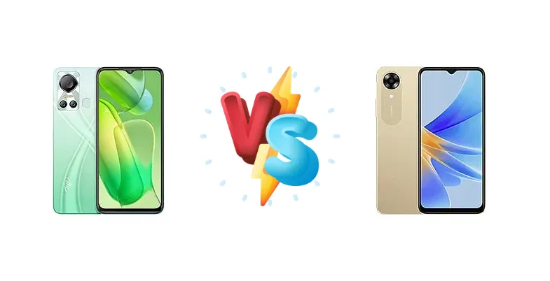 itel S18 vs Oppo A17k