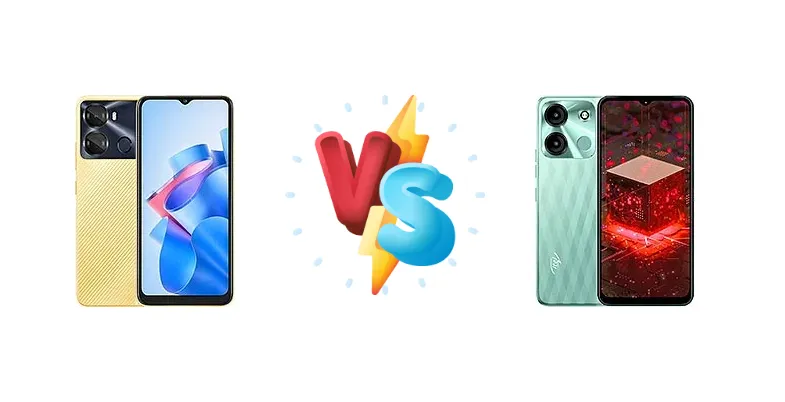 itel P40 vs itel A60s