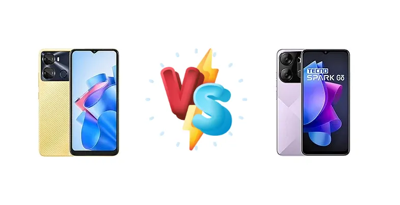itel P40 vs Tecno Spark Go 2023