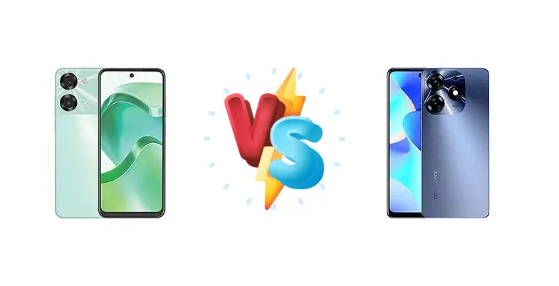 itel P40+ vs Tecno Spark 10 Pro