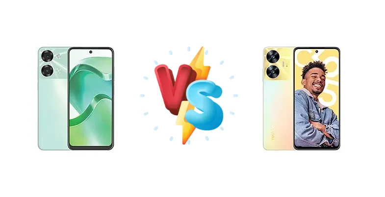 itel P40+ vs Realme C55