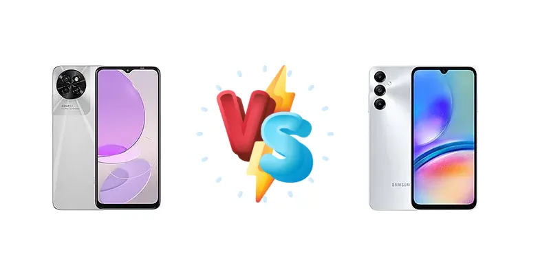 itel S23 vs Samsung Galaxy A05s