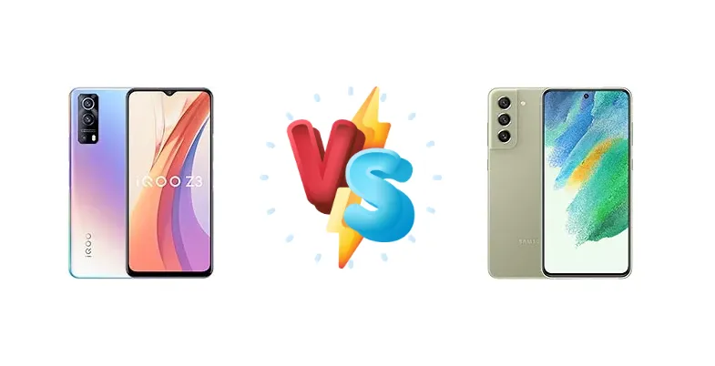 vivo iQOO Z3 vs Samsung Galaxy S21 FE 5G