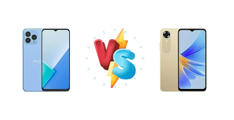 Wiko T60 vs Oppo A17k