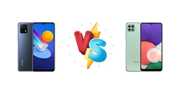 vivo Y72 5G (India) vs Samsung Galaxy A22 5G