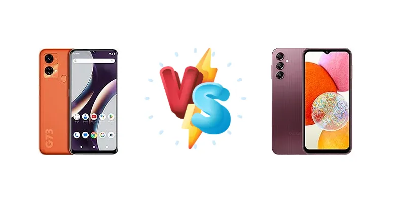 BLU G73 vs Samsung Galaxy A14