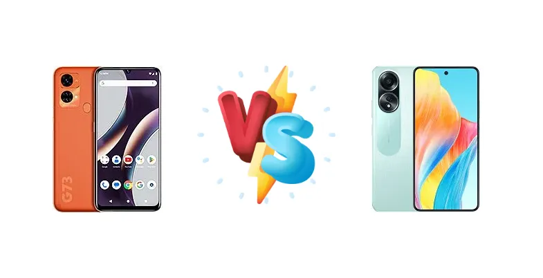 BLU G73 vs Oppo A58 4G