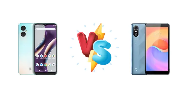 BLU G53 vs ZTE Blade A31 Plus