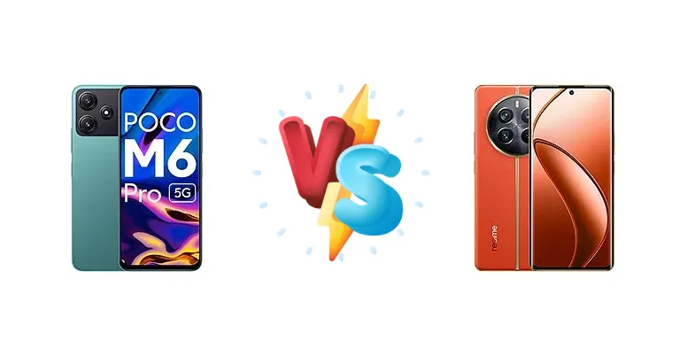 Xiaomi Poco M6 Pro vs Realme 12 Pro+