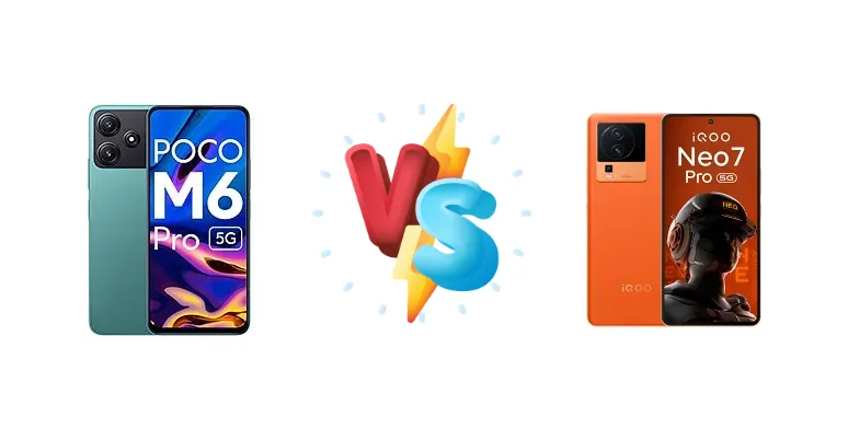 Xiaomi Poco M6 Pro vs vivo iQOO Neo 7 Pro