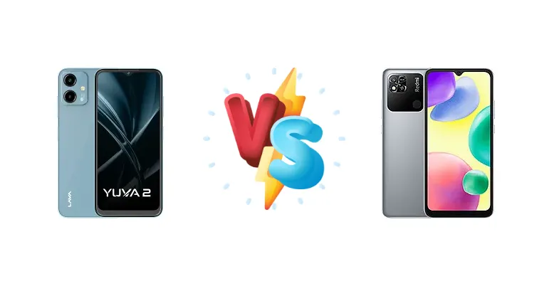 Lava Yuva 2 vs Xiaomi Redmi 10A