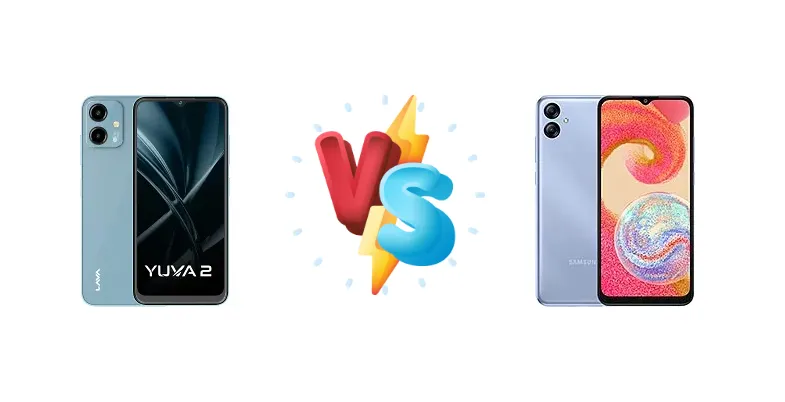 Lava Yuva 2 vs Samsung Galaxy A04e