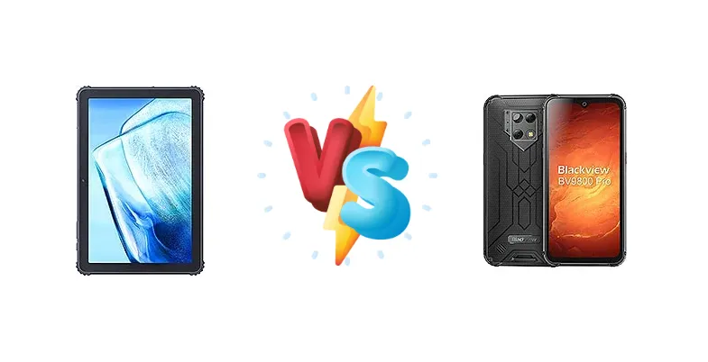 Cubot Tab KingKong vs Blackview BV9800 Pro