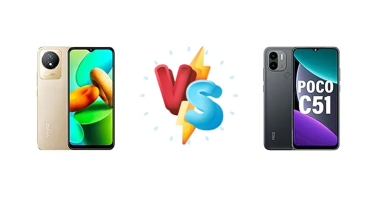 vivo Y02t vs Xiaomi Poco C51