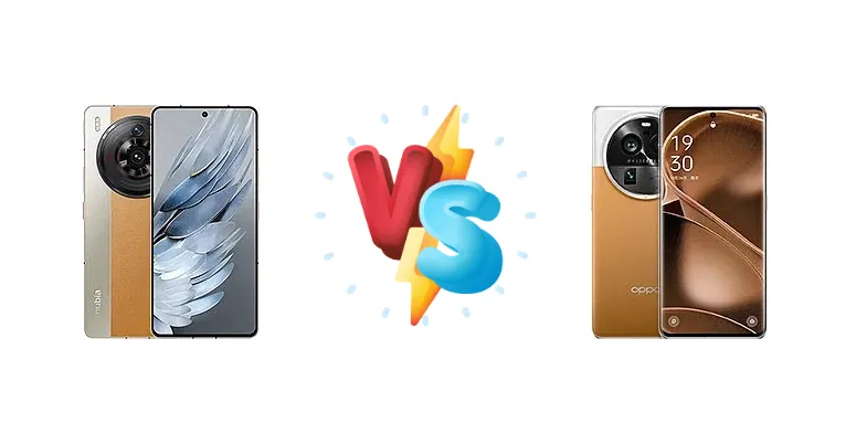 ZTE nubia Z50S Pro vs Oppo Find X6 Pro