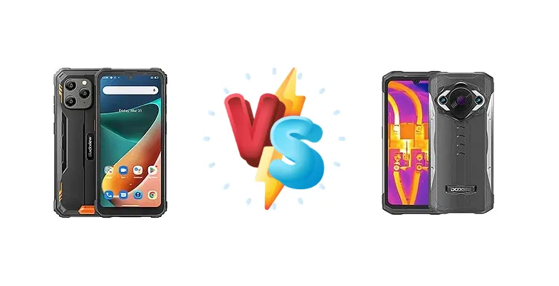 Blackview BV5300 Pro vs Doogee S98 Pro