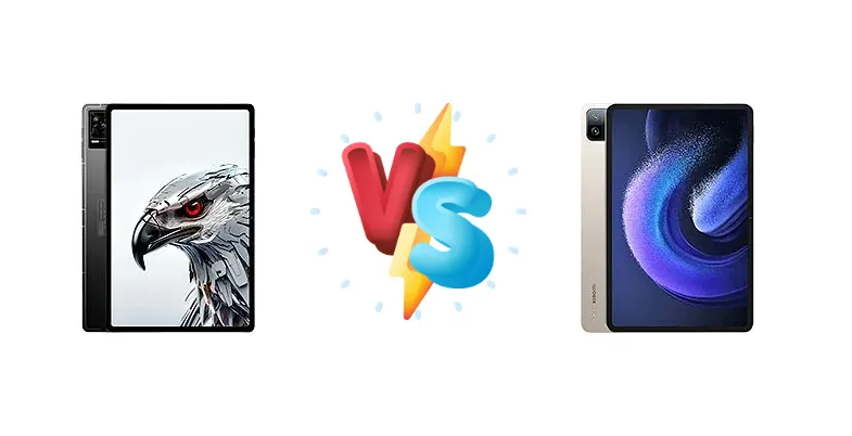 ZTE nubia RedMagic Tablet vs Xiaomi Pad 6 Pro