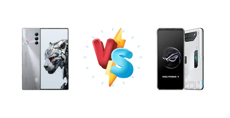 ZTE nubia RedMagic 8S Pro vs Asus ROG Phone 7 Ultimate