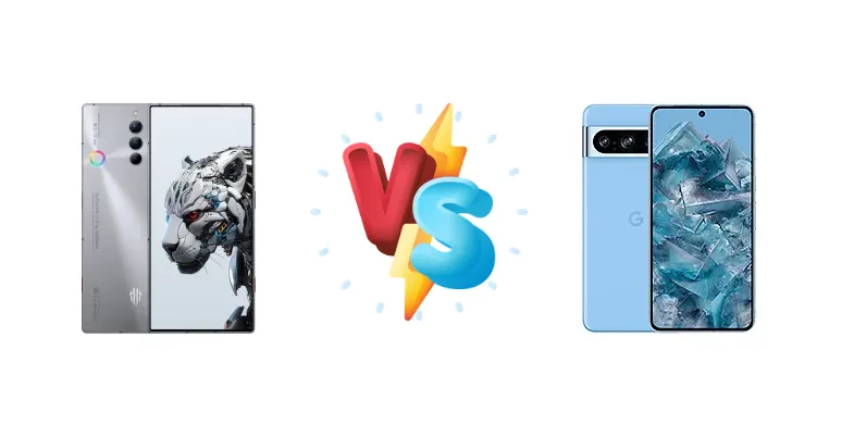 ZTE nubia RedMagic 8S Pro vs Google Pixel 8 Pro
