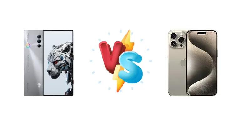 ZTE nubia RedMagic 8S Pro vs Apple iPhone 15 Pro Max
