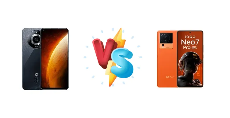 Realme Narzo 60 vs vivo iQOO Neo 7 Pro