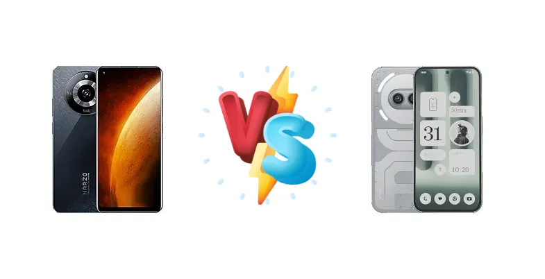 Realme Narzo 60 vs Nothing Phone (2a) Plus