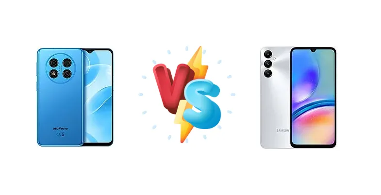 Ulefone Note 15 vs Samsung Galaxy A05s