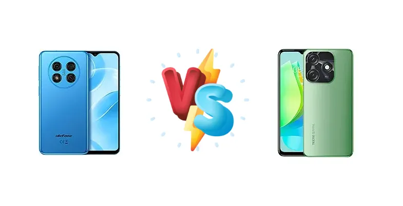 Ulefone Note 15 vs Tecno Spark 10C