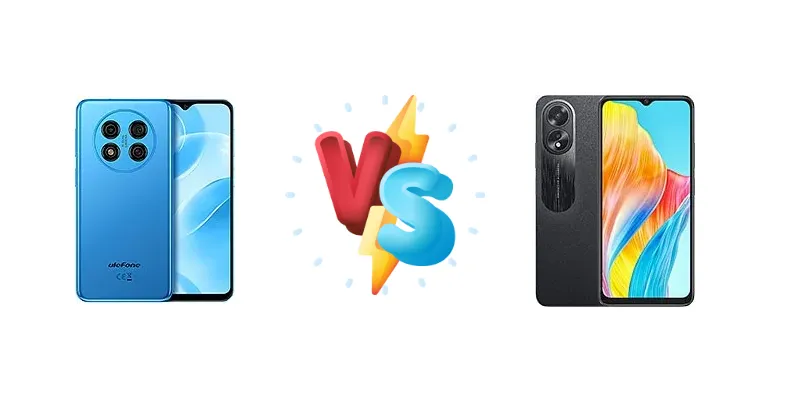 Ulefone Note 15 vs Oppo A18
