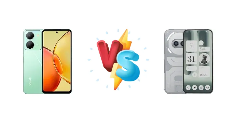 vivo Y36 5G vs Nothing Phone (2a) Plus