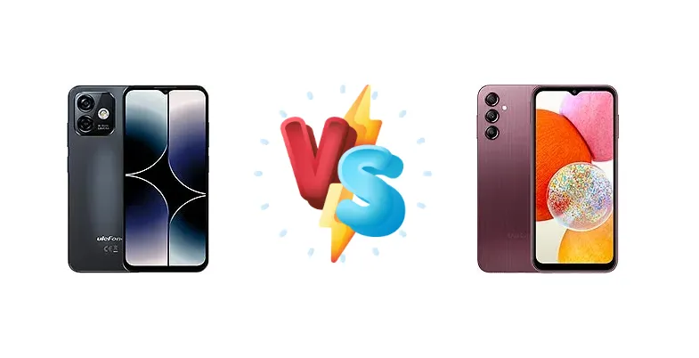 Ulefone Note 16 Pro vs Samsung Galaxy A14
