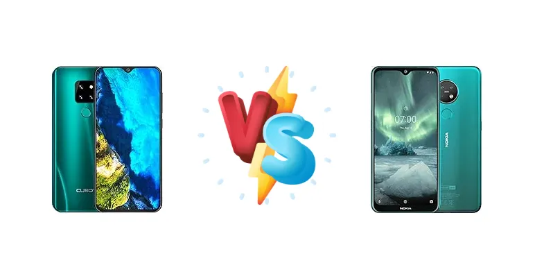 Cubot P30 vs Nokia 7.2
