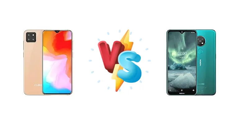 Cubot X20 Pro vs Nokia 7.2