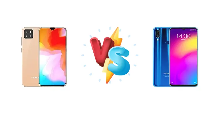 Cubot X20 Pro vs Meizu Note 9