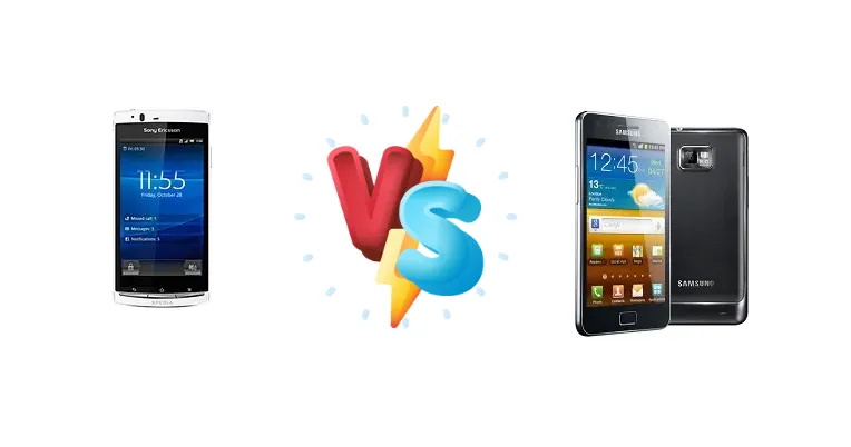 Sony Ericsson Xperia Arc S vs Samsung I9100 Galaxy S II