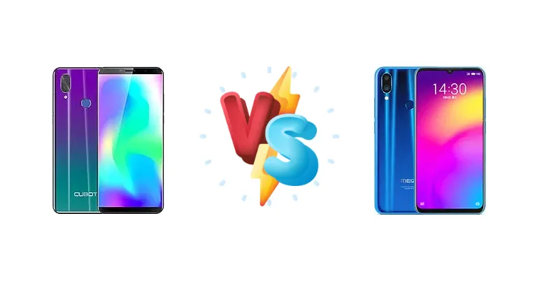 Cubot X19 vs Meizu Note 9
