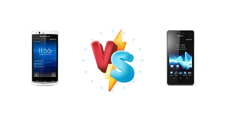 Sony Ericsson Xperia Arc S vs Sony Xperia V