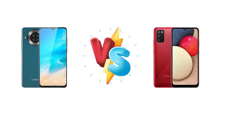 Cubot Note 20 vs Samsung Galaxy A02s