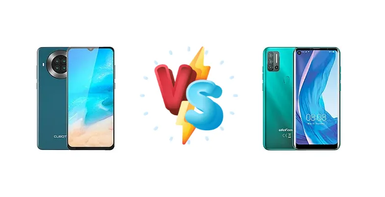 Cubot Note 20 vs Ulefone Note 11P