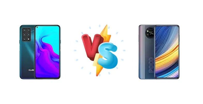 Cubot X30 vs Xiaomi Poco X3 Pro