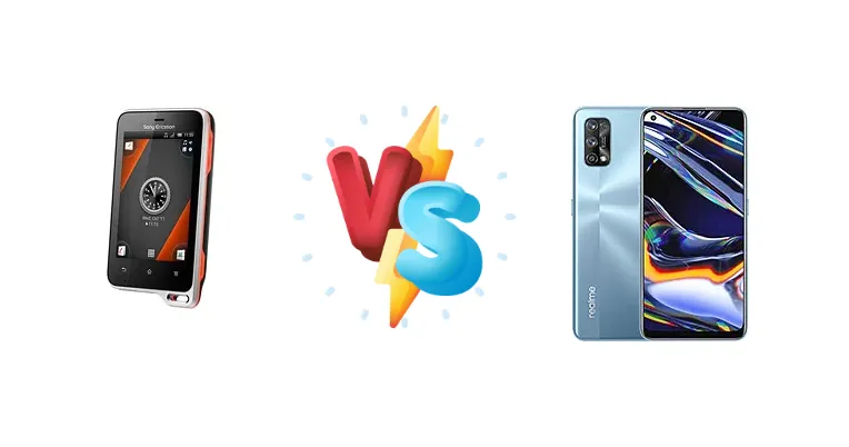 Sony Ericsson Xperia active vs Realme 7 Pro