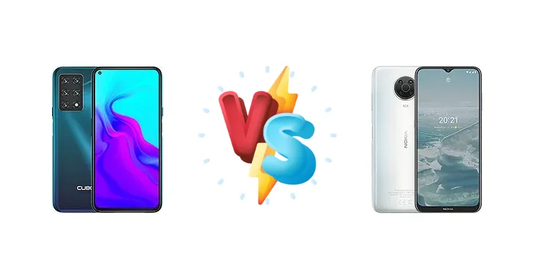 Cubot X30 vs Nokia G20