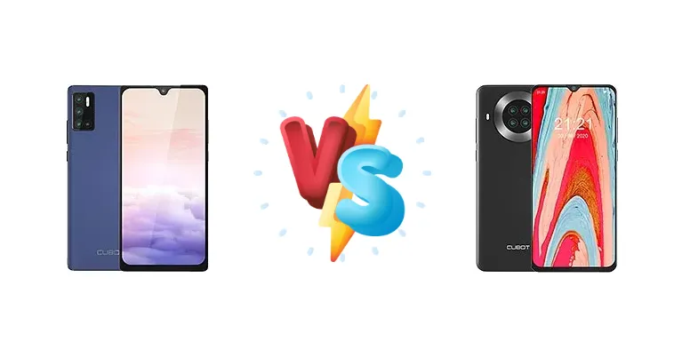 Cubot J9 vs Cubot Note 20 Pro